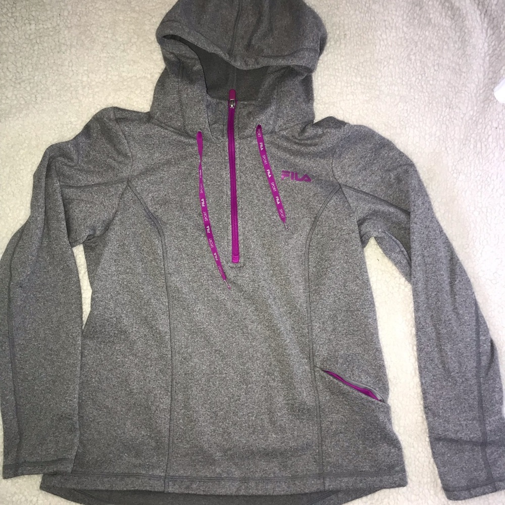 FILA Sport 1/4 zip hoodie/jacket